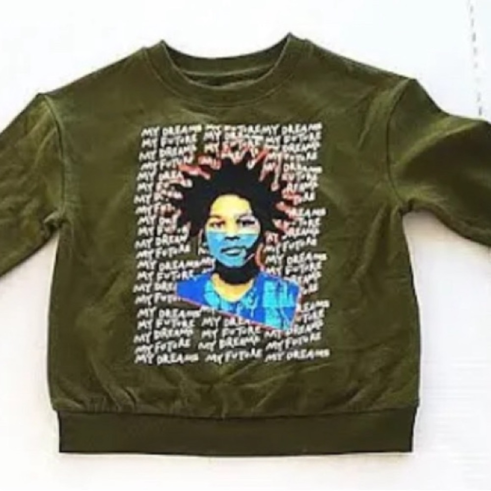 Black History Month Sweatshirt Kids Graphic Long-sleeve